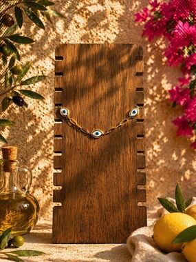 Evil Eye Statement Bracelet